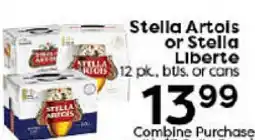 Rich's Fresh Market Stella Artois or Stella Liberte offer