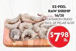 La Chiquita Food Market EZ-PEEL RAW SHRIMP 16/20 offer