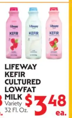 La Chiquita Food Market LIFWAY KEFIR CULTURED LOW FAT MILK offer