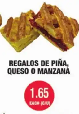 Carnicerias Jimenez REGALOS DE PIÑA, QUESO O MANZANA offer