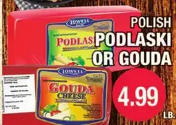 Carnicerias Jimenez POLISH PODLASKI OR GOUDA offer