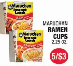 Carnicerias Jimenez MARUCHAN RAMEN CUPS offer