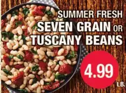 Carnicerias Jimenez SUMMER FRESH SEVEN GRAIN OR TUSCANY BEANS offer