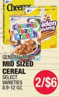 Carnicerias Jimenez GENERAL MILLS MID SIZED CEREAL offer