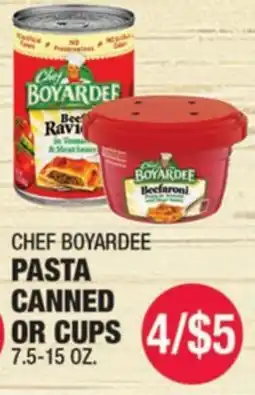 Carnicerias Jimenez CHEF BOYARDEE PASTA CANNED OR CUPS offer