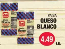 Carnicerias Jimenez PAISA QUESO BLANCO offer