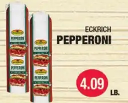 Carnicerias Jimenez ECKRICH PEPPERONI offer
