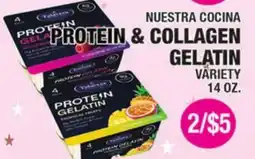 Carnicerias Jimenez PROTEIN & COLLAGEN GELATIN VARIETY offer
