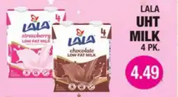 Carnicerias Jimenez LALA UHT MILK offer