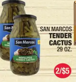 Carnicerias Jimenez SAN MARCOS TENDER CACTUS offer