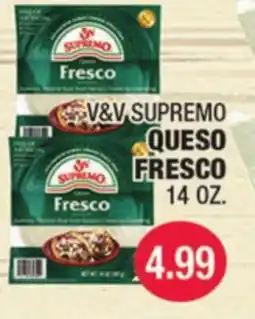 Carnicerias Jimenez V&V SUPREMO QUESO FRESCO offer
