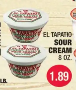 Carnicerias Jimenez EL TAPATIO SOUR CREAM offer