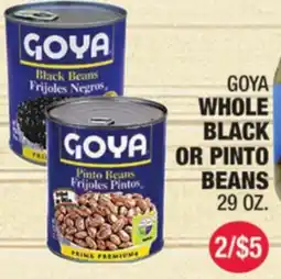 Carnicerias Jimenez GOYA WHOLE BLACK OR PINTO BEANS offer
