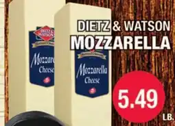 Carnicerias Jimenez DIEZ & WATSON MOZZARELLA offer