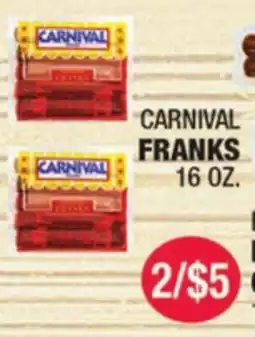Carnicerias Jimenez CARNIVAL FRANKS offer