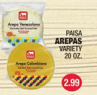 Carnicerias Jimenez PAISA AREPAS VARIETY offer