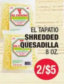 Carnicerias Jimenez EL TAPATIO SHREDDED QUESADILLA offer