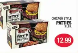 Carnicerias Jimenez CHICAGO STYLE PATTIES offer