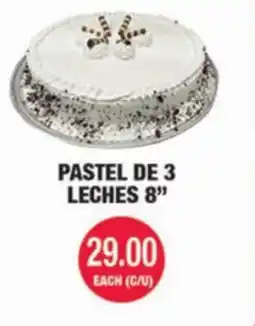 Carnicerias Jimenez PASTEL DE 3 LECHES 8 offer