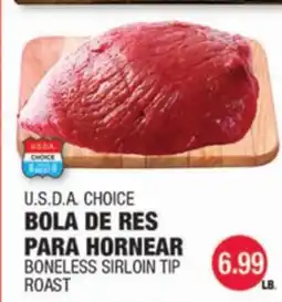 Carnicerias Jimenez U.S.D.A CHOICE BOLA DE RES PARA HORNEAR offer