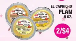 Carnicerias Jimenez EL CAPRICO FLAN offer
