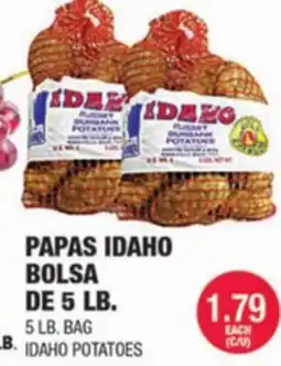 Carnicerias Jimenez PAPAS IDAHO BOLSA DE 5 LB offer