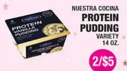 Carnicerias Jimenez NUESTRA COCINA PROTEIN PUDDING VARIETY offer