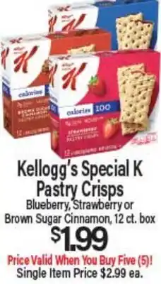 Angelo Caputo's Fresh Market Kellogg's Special K Pastry Crisps offer