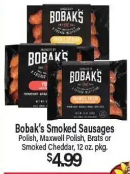 Angelo Caputo's Fresh Market Bobak's Smoked Sausages offer