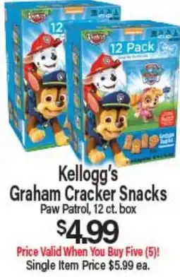 Angelo Caputo's Fresh Market Kellogg's Graham Cracker Snacks offer