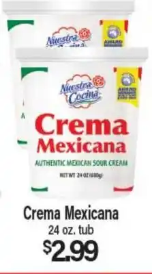 Angelo Caputo's Fresh Market Crema Mexicana offer