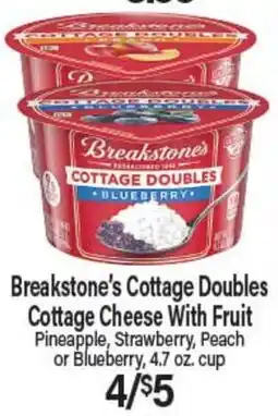 Angelo Caputo's Fresh Market Breakstone's Cottage Doubles Cottage Cheese With Fruit offer