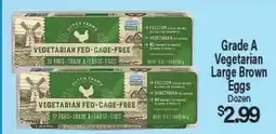 Angelo Caputo's Fresh Market Grade A Vegetarian Large Brown Eggs offer