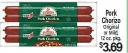 Angelo Caputo's Fresh Market Pork Chorizo offer