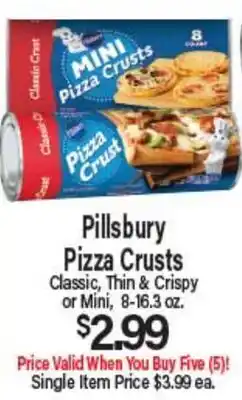 Angelo Caputo's Fresh Market Pillsbury Pizza Crusts offer
