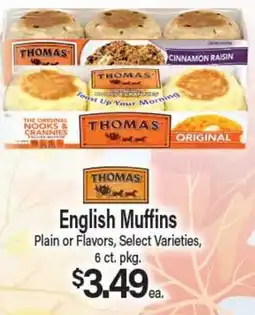 Angelo Caputo's Fresh Market English Muffins offer