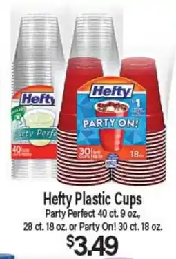 Angelo Caputo's Fresh Market Hefty Plastic Cups offer
