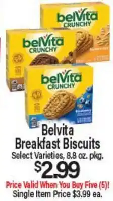 Angelo Caputo's Fresh Market Belvita Breakfast Biscuits offer