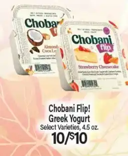 Angelo Caputo's Fresh Market Chobani Flip! Greek Yogurt offer
