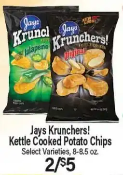 Angelo Caputo's Fresh Market Jays Krunchers! Kettle Cooked Potato Chips offer