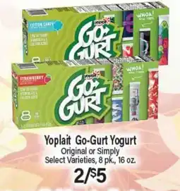 Angelo Caputo's Fresh Market Yoplait Go-Gurt Yogurt offer