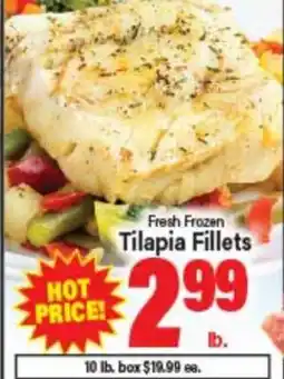 Angelo Caputo's Fresh Market Fresh Frozen Tilapia Fillets offer