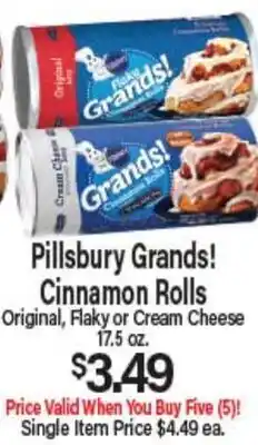 Angelo Caputo's Fresh Market Pillsbury Grands! Cinnamon Rolls offer