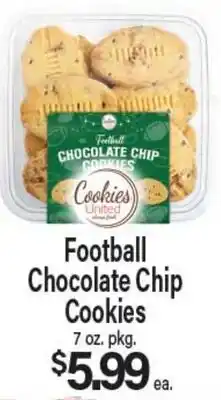 Angelo Caputo's Fresh Market Football Chocolate Chip Cookies offer