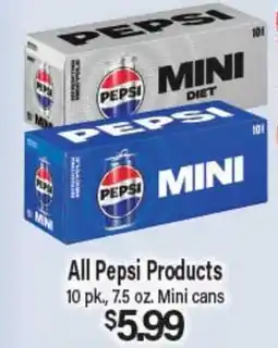 Angelo Caputo's Fresh Market All Pepsi Products offer