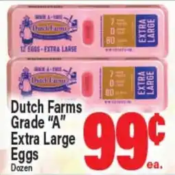 Angelo Caputo's Fresh Market Dutch Farms Grade A Extra Large Eggs offer