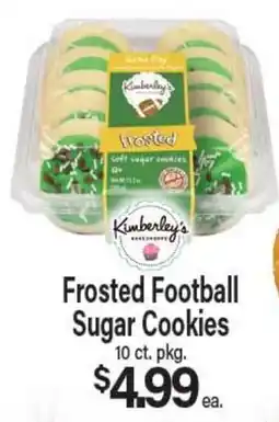Angelo Caputo's Fresh Market Frosted Football Sugar Cookies offer