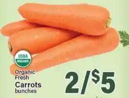 Angelo Caputo's Fresh Market Organic Fresh Carrots offer