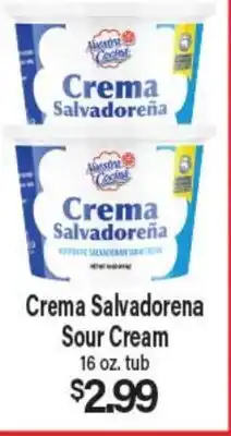 Angelo Caputo's Fresh Market Crema Salvadoreña offer