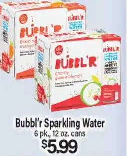 Angelo Caputo's Fresh Market Bubbl'r Sparkling Water offer